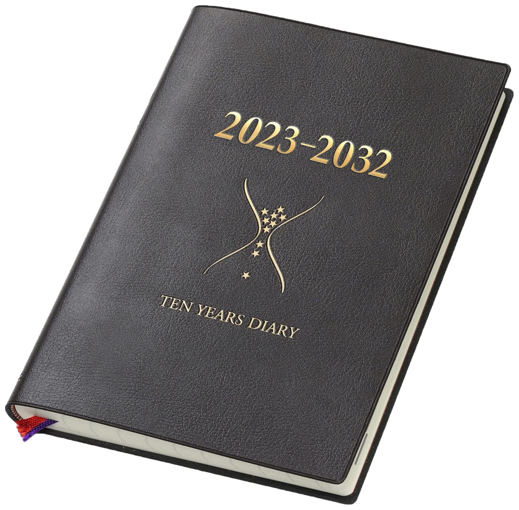 Amazon.co.jp: 石原出版社 日記 2023年 石原10年日記 B5 こげ茶